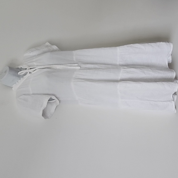 Honorine white Shirt Mini Dress Size XS - Picture 8 of 12